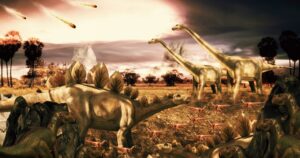 Oto propozycja przeredagowanego tytułu: Dinozaury prosperowały do samego końca – dopiero upadek asteroidy zakończył ich erę