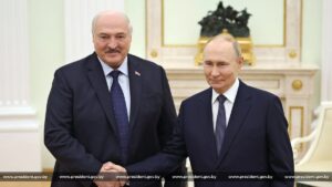 Po rozmowach z Putinem Łukaszenka grozi Ukrainie: „Sytuacja może się jeszcze bardziej pogorszyć”