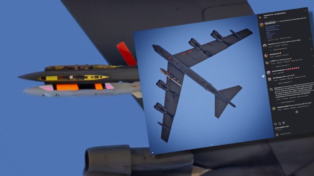 Trump wspomina o próbach jądrowych, a tajemniczy pocisk ujawnia się nieoczekiwanie przed aparatem