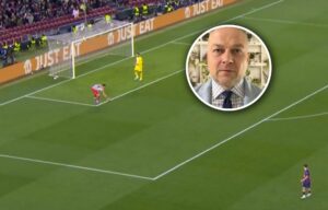 Czy Barcelona powinna otrzymać rzut karny? Polski ekspert rozwiewa wątpliwości